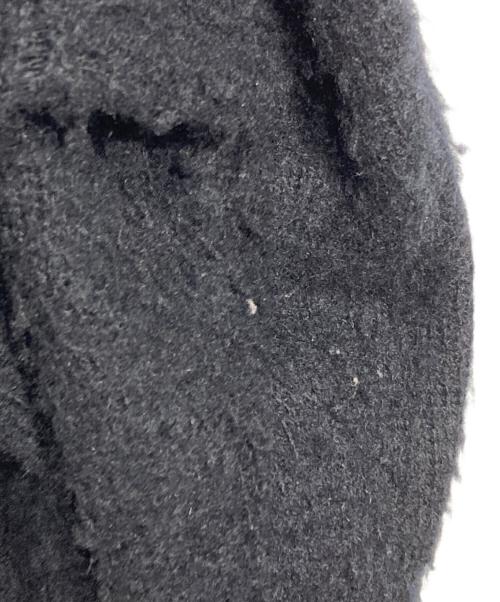 AURALEE（オーラリー）AURALEE (オーラリー) BRUSHED WOOL CASHMERE SILK KNIT CARDIGAN/ブラッシュド・ウール・カシミヤ・シルク・ニット・カーディガン ブラック サイズ:3の古着・服飾アイテム