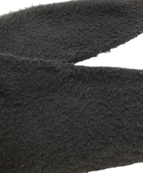 AURALEE（オーラリー）AURALEE (オーラリー) BRUSHED WOOL CASHMERE SILK KNIT CARDIGAN/ブラッシュド・ウール・カシミヤ・シルク・ニット・カーディガン ブラック サイズ:3の古着・服飾アイテム