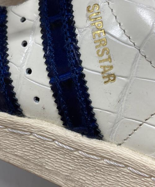 WALES BONNER（ウェールズボナー）WALES BONNER (ウェールズボナー) adidas (アディダス) SUPERSTAR WONWHI ベージュ サイズ:26㎝の古着・服飾アイテム