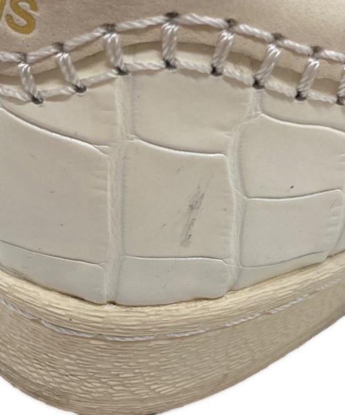 WALES BONNER（ウェールズボナー）WALES BONNER (ウェールズボナー) adidas (アディダス) SUPERSTAR WONWHI ベージュ サイズ:26㎝の古着・服飾アイテム