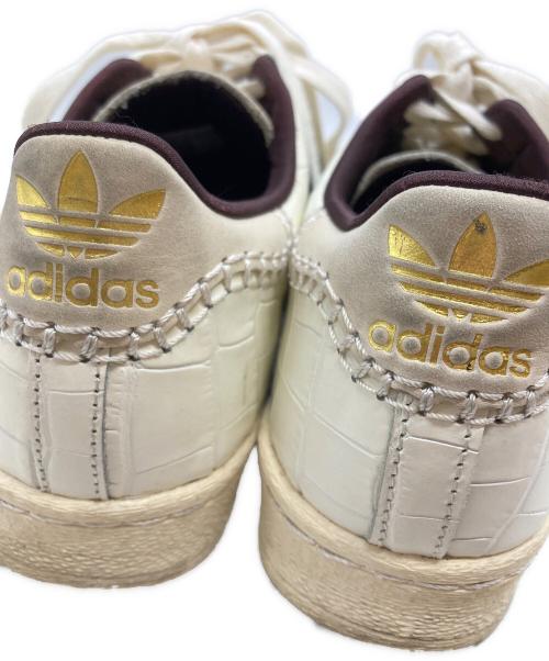 WALES BONNER（ウェールズボナー）WALES BONNER (ウェールズボナー) adidas (アディダス) SUPERSTAR WONWHI ベージュ サイズ:26㎝の古着・服飾アイテム