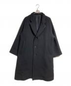 A.PRESSE×everyoneアプレッセ×エブリワン）の古着「Wool Cashmere Chester/ウールカシミヤ チェスターコート」｜ブラック