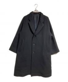 A.PRESSE×everyone（アプレッセ×エブリワン）の古着「Wool Cashmere Chester/ウールカシミヤ チェスターコート」｜ブラック