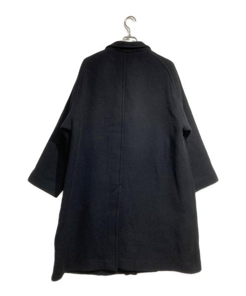 A.PRESSE（アプレッセ）A.PRESSE (アプレッセ) everyone (エブリワン) Wool Cashmere Chester/ウールカシミヤ チェスターコート ブラック サイズ:Mの古着・服飾アイテム