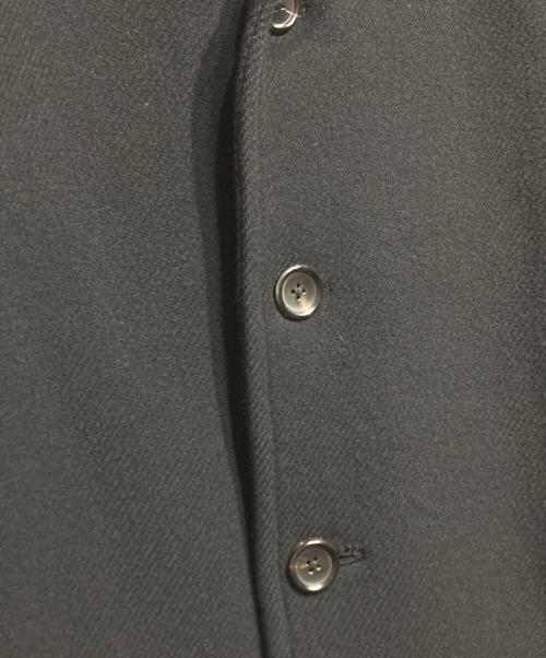 A.PRESSE（アプレッセ）A.PRESSE (アプレッセ) everyone (エブリワン) Wool Cashmere Chester/ウールカシミヤ チェスターコート ブラック サイズ:Mの古着・服飾アイテム