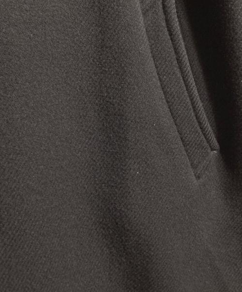 A.PRESSE（アプレッセ）A.PRESSE (アプレッセ) everyone (エブリワン) Wool Cashmere Chester/ウールカシミヤ チェスターコート ブラック サイズ:Mの古着・服飾アイテム