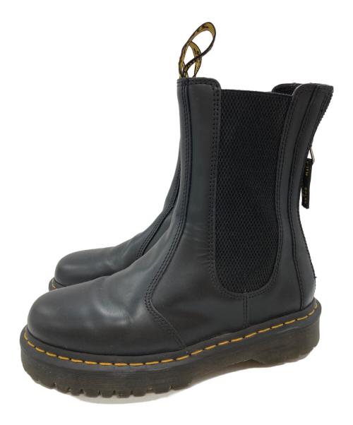 Dr.Martens（ドクターマーチン）Dr.Martens (ドクターマーチン) 2976 HI BEX W/ZIPチェルシーブーツ ブラック サイズ:24.5㎝の古着・服飾アイテム