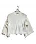 Y's PINK（ワイズ ピンク）の古着「フレアスリーブブラウス/Flared sleeve blouse」｜ホワイト