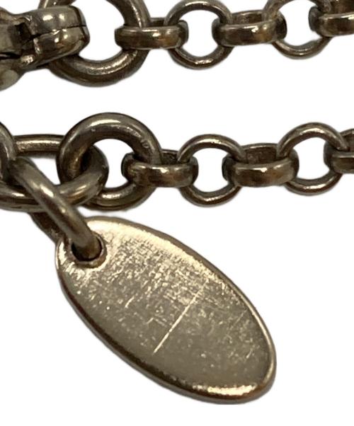 CHANEL（シャネル）CHANEL (シャネル) ココマークレジンネックレス/Chanel CC Resin Necklace ブルー×ゴールドの古着・服飾アイテム