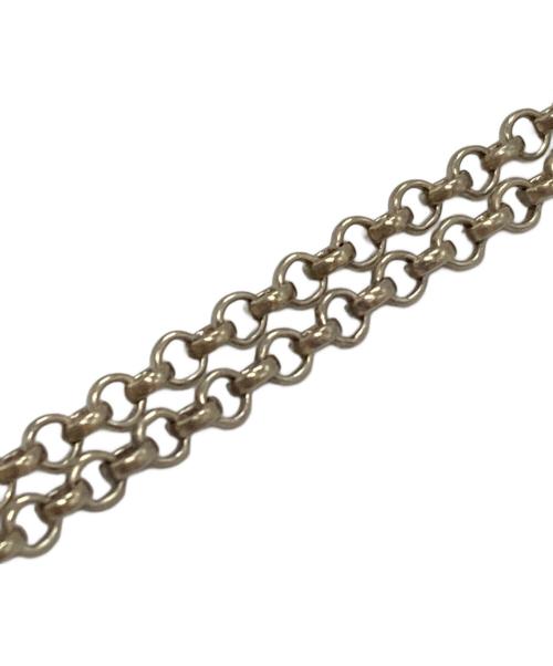 CHANEL（シャネル）CHANEL (シャネル) ココマークレジンネックレス/Chanel CC Resin Necklace ブルー×ゴールドの古着・服飾アイテム