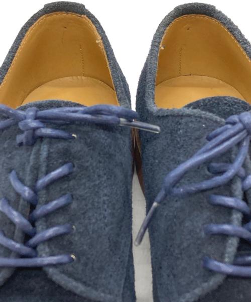 COMME des GARCONS HOMME（コムデギャルソン オム）COMME des GARCONS HOMME (コムデギャルソン オム) スウェードレザーシューズ/Suede Leather Shoes ブルー サイズ:26㎝の古着・服飾アイテム