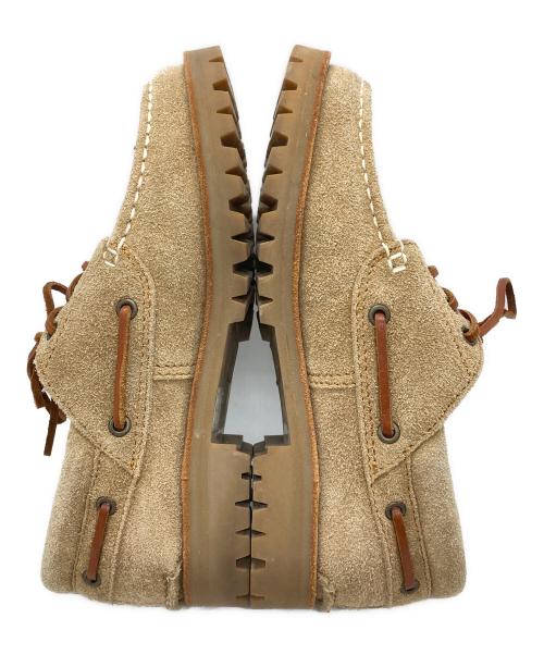 JUNYA WATANABE MAN（ジュンヤワタナベマン）JUNYA WATANABE MAN (ジュンヤワタナベマン) スウェードデッキシューズ/Suede Boat Shoes ブラウン サイズ:XSの古着・服飾アイテム