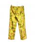 DRIES VAN NOTEN (ドリスヴァンノッテン) ボタニカル柄シルクパンツ/silk pants イエロー サイズ:38：18000円