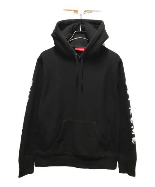SUPREME（シュプリーム）Supreme (シュプリーム) Gradient Sleeve Hooded Sweatshirt ブラック サイズ:Sの古着・服飾アイテム
