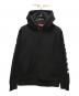 Supreme（シュプリーム）の古着「Gradient Sleeve Hooded Sweatshirt」｜ブラック