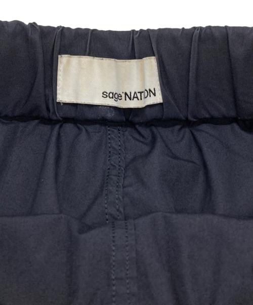 SAGE NATION（セイジ ネーション）SAGE NATION (セイジ ネーション) PARACHUTE TROUSERS/パラシュートトラウザーズ ネイビー サイズ:Mの古着・服飾アイテム