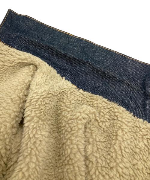 kolor/BEACON（カラービーコン）kolor/BEACON (カラービーコン) デニムボアジャケット/Denim Sherpa Jacket インディゴ サイズ:2の古着・服飾アイテム