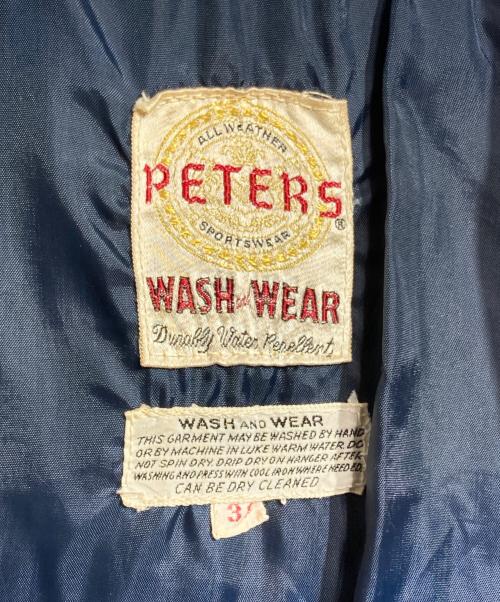 Peterson（ピーターソン）Peterson (ピーターソン) ヴィンテージチェックブルゾン/Vintage Check Blouson / Jacket ベージュ×ブルー サイズ:38の古着・服飾アイテム