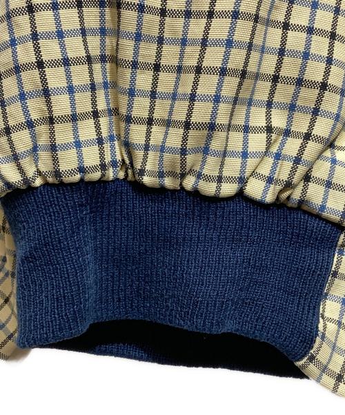Peterson（ピーターソン）Peterson (ピーターソン) ヴィンテージチェックブルゾン/Vintage Check Blouson / Jacket ベージュ×ブルー サイズ:38の古着・服飾アイテム