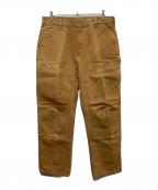 CarHarttカーハート）の古着「ダブルニーペインターパンツ」｜ブラウン