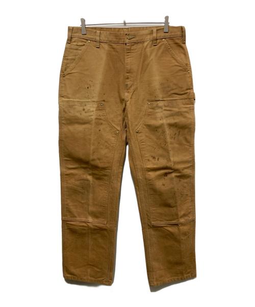 CarHartt（カーハート）CarHartt (カーハート) ダブルニーペインターパンツ ブラウン サイズ:36の古着・服飾アイテム