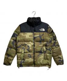 THE NORTH FACE（ザ ノース フェイス）の古着「Novelty Nuptse Jacket/ノベルティーヌプシジャケット」｜グリーン