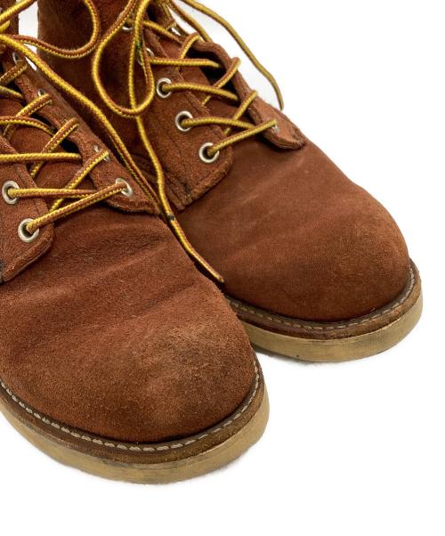 RED WING（レッドウィング）RED WING (レッドウィング) スウェード7ホールブーツ/Suede 7-eyelet boots/アイリッシュセッター ブラウン サイズ:7 1/2の古着・服飾アイテム
