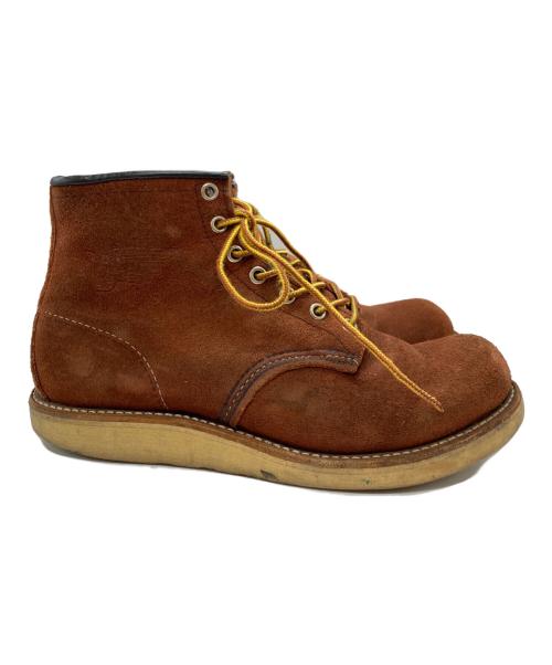 RED WING（レッドウィング）RED WING (レッドウィング) スウェード7ホールブーツ/Suede 7-eyelet boots/アイリッシュセッター ブラウン サイズ:7 1/2の古着・服飾アイテム