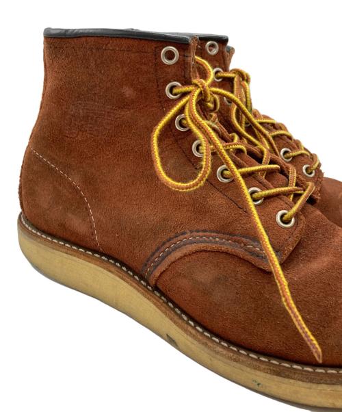 RED WING（レッドウィング）RED WING (レッドウィング) スウェード7ホールブーツ/Suede 7-eyelet boots/アイリッシュセッター ブラウン サイズ:7 1/2の古着・服飾アイテム