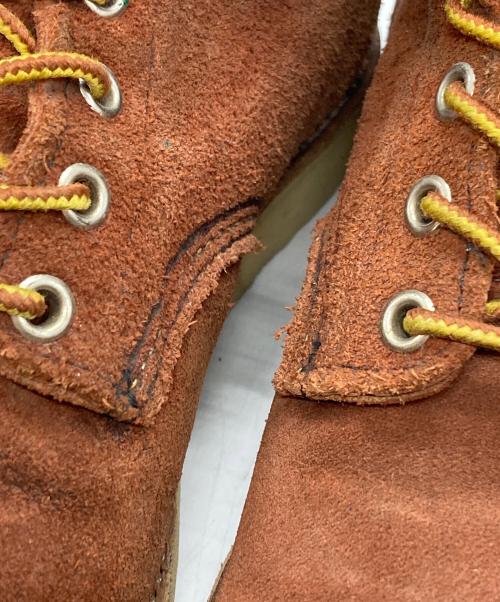 RED WING（レッドウィング）RED WING (レッドウィング) スウェード7ホールブーツ/Suede 7-eyelet boots/アイリッシュセッター ブラウン サイズ:7 1/2の古着・服飾アイテム