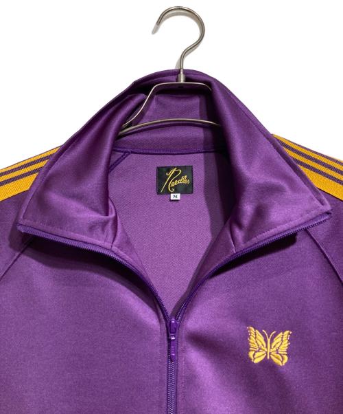 Needles（ニードルズ）Needles (ニードルズ) Track Jacket-Poly Smooth/トラックジャケット パープル サイズ:Mの古着・服飾アイテム