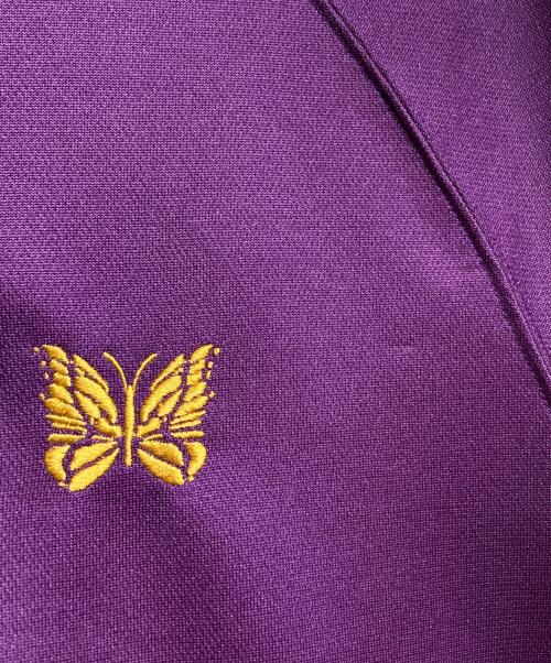Needles（ニードルズ）Needles (ニードルズ) Track Jacket-Poly Smooth/トラックジャケット パープル サイズ:Mの古着・服飾アイテム