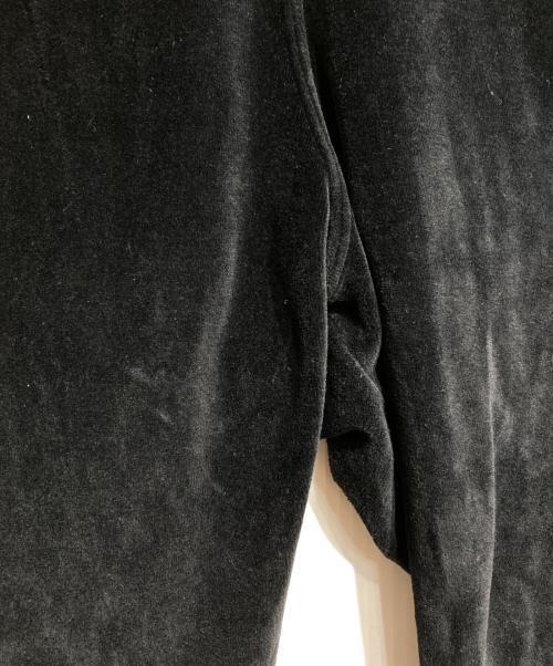 Needles（ニードルズ）Needles (ニードルズ) Narrow Track Pant - C/Pe Velour/トラックパンツ ブラック×ブルー サイズ:Ｓの古着・服飾アイテム