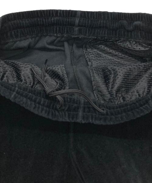 Needles（ニードルズ）Needles (ニードルズ) Narrow Track Pant - C/Pe Velour/トラックパンツ ブラック×ブルー サイズ:Ｓの古着・服飾アイテム