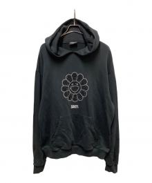 complexcon×KAIKAI KIKI（コンプレックスコン×カイカイキキ）の古着「Long Beachお花パーカー」｜ブラック