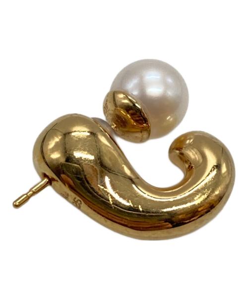 ete（エテ）ete (エテ) ハッピーカムカムフローピアス/Happy Come-Come ゴールドの古着・服飾アイテム