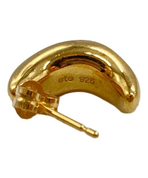 ete（エテ）ete (エテ) ドロップピアス/Drop Earrings ゴールドの古着・服飾アイテム