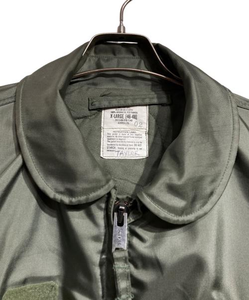 US ARMY（ユーエスアーミー）US ARMY (ユーエスアーミー) CWU-45フライトジャケット/Flight jacket カーキ サイズ:XLの古着・服飾アイテム