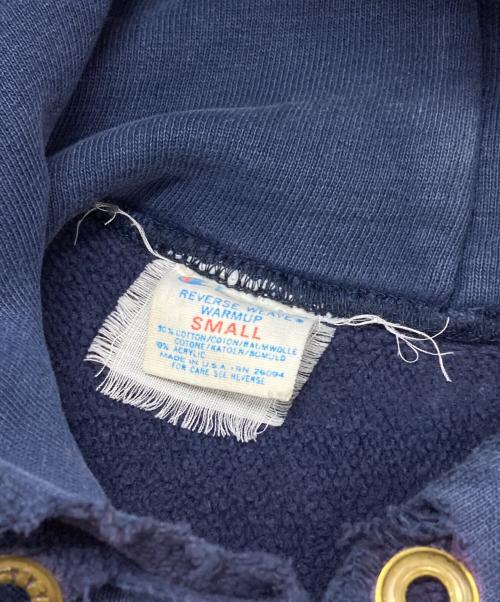 Champion（チャンピオン）Champion (チャンピオン) リバースウィーブフーディー/Champion Reverse Weave Hooded Sweatshirt  ネイビー サイズ:SMALLの古着・服飾アイテム