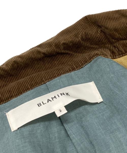 BLAMINK（ブラミンク）BLAMINK (ブラミンク) コーデュロイカラーハンティングジャケット/Hunting jacket ブラウン サイズ:2の古着・服飾アイテム