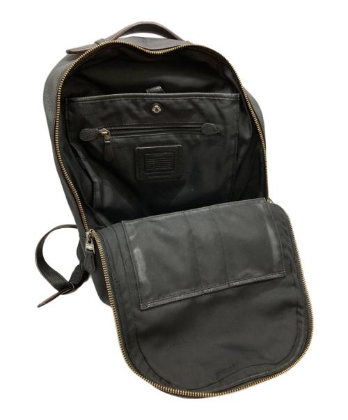 COACH（コーチ）COACH (コーチ) レザーリュック/Metropolitan ブラックの古着・服飾アイテム