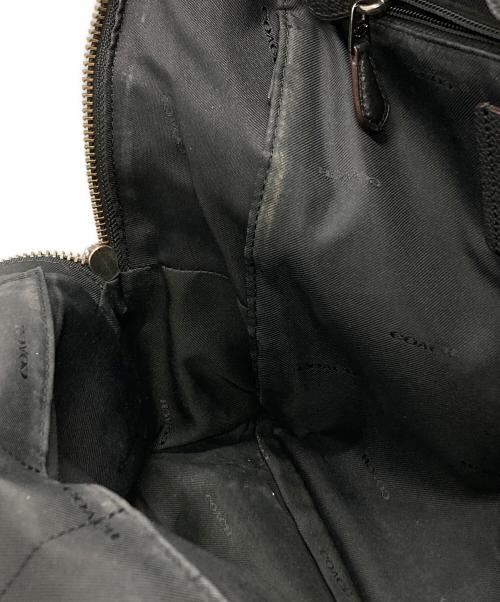 COACH（コーチ）COACH (コーチ) レザーリュック/Metropolitan ブラックの古着・服飾アイテム