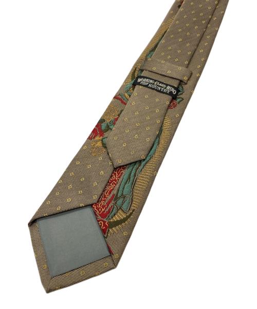 KAPITAL（キャピタル）KAPITAL (キャピタル) Silk Twill Maria Tie/シルクツイルマリアタイ ブラウン サイズ:なしの古着・服飾アイテム