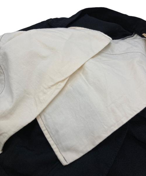 COMME des GARCONS SHIRT（コムデギャルソンシャツ）COMME des GARCONS SHIRT (コムデギャルソンシャツ) ポリエステル縮絨バギーショーツ ブラック サイズ:Lの古着・服飾アイテム