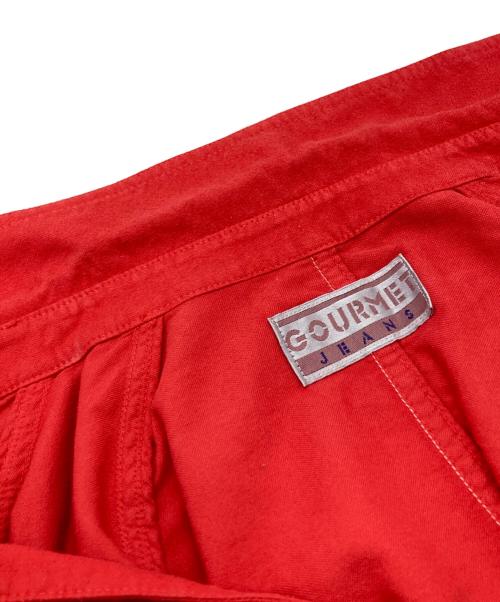 gourmet jeans（グルメジーンズ）gourmet jeans (グルメジーンズ) カバーオール/Chore Jacket レッド サイズ:Fの古着・服飾アイテム