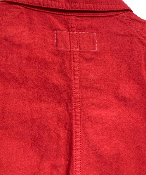 gourmet jeans（グルメジーンズ）gourmet jeans (グルメジーンズ) カバーオール/Chore Jacket レッド サイズ:Fの古着・服飾アイテム