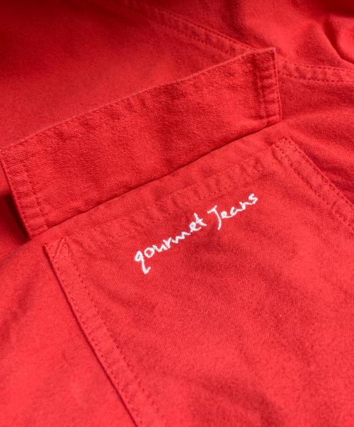 gourmet jeans（グルメジーンズ）gourmet jeans (グルメジーンズ) カバーオール/Chore Jacket レッド サイズ:Fの古着・服飾アイテム