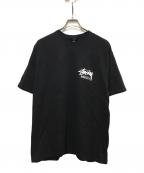 stussyステューシー）の古着「STOCK HONOLULU TEE」｜ブラック