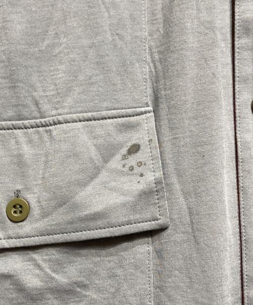 blackmeans（ブラックミーンズ）blackmeans (ブラックミーンズ) ツギハギパッチワークコート/Patchwork coat グレー サイズ:3の古着・服飾アイテム