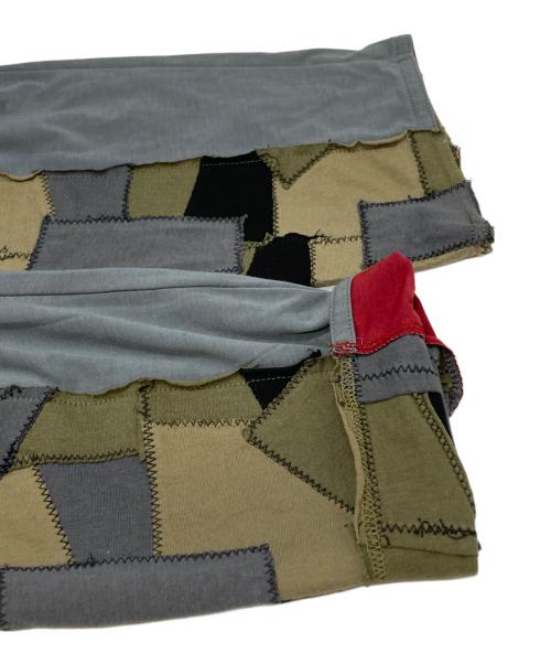 blackmeans（ブラックミーンズ）blackmeans (ブラックミーンズ) ツギハギパッチワークコート/Patchwork coat グレー サイズ:3の古着・服飾アイテム